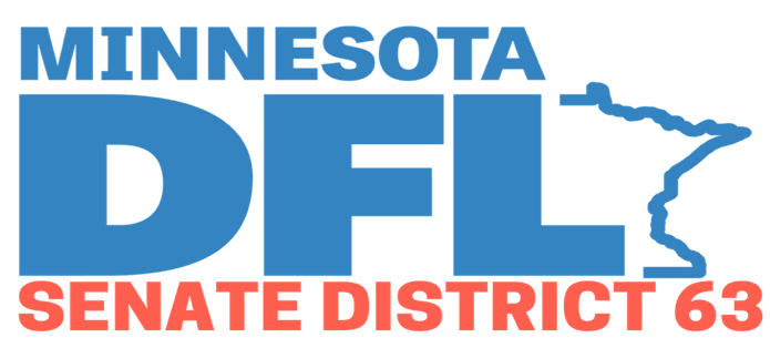 Senate District 63 DFL logo